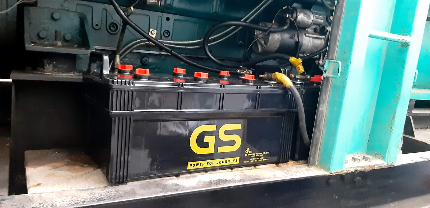 Bình GS N200 lắp cho máy phát điện